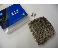 KMC X12 Chain 12S 126 Links - Silver