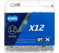 KMC X12 EPT Anti Rust Chain - 12 Speed - 126L - Dark Silver