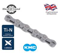KMC Bike/Cycle X8-93 8 Speed Chain / Hi Performance Chain X8 Silver/Grey