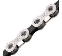 KMC X12 Waxed 12-Speed Chain, 126 Links, Black/Silver