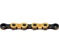 Kmc X12 Ti-n Waxed Chain Golden 126 Links / 12s 126 Links Gold / Black