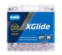 Kmc X-glide Ept Cues Chain Silver 118 Links / 11s