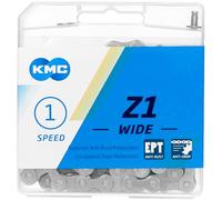 KMC Z1 EPT Single Speed Chain, Dark Grey, Wide (1/8”) | 112 Links