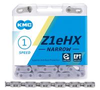 KMC Z1 EHX EPT 1/2X3/32 1V 128 Links Chain Grey