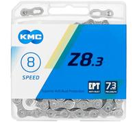 KMC Z8.3 EPT 8 Speed Chain, Dark Silver, 114 Link
