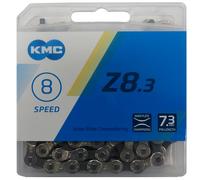 KMC Z8 Bicycle Chain 6 7 8 Speed 114 Links 1/2x3/32 MissingLink Grey MTB Road...