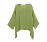 Kmdwqf Disco Tops for Women UK Navy Silk Blouse Holy Communion Gifts for Girls Exercise Womens Tops Casual Plus Size Loose Cotton Linen Solid Color Shirt Blouse Bargains of The Day Sale