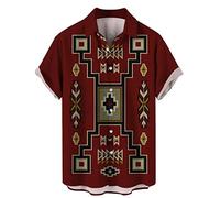 Kmdwqf Fashion Trends Hawaii Short Sleeve Shirts 3D Printed Indian Wide Strap Vest Tops for Men UK Blouse for Organza Teacher Gifts for Men Workout Running Hiking Promotion Clearance