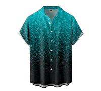 Kmdwqf Floral Shirt for Men Tropical Casual Short Sleeve Button Down Printed Beach Shirts Tankini Tops for Men UK Floral Print Blouse Christening Gifts for Boys Sports Sale Clearance Items