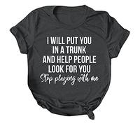 Kmdwqf Ladies Glitter Tops Size 14 Party Blouses for Women UK Christening Gifts for Girls Festival Essentials Tops T-Shirt for Women O Neck Daily Loose Fashion Top Warehouse Clearance