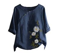 Kmdwqf Women Long Sleeve Ribbed Slim Tops Elegant Blouses for Party Teacher Gifts Autumn Winter Holidays Tops T-Shirt for Women O-Neck Daily Loose Fashion Top Clearance Store
