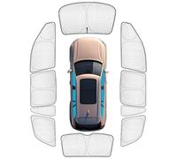 KMF 10pcs Full Window Sun Shades Custom Fit for Volvo XC90 2016-2025 Accessories, Privacy Car Window Covers Sunshade for Windshield Side Rear, UV Block and Blackout for Car Camping/Baby