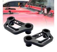 KMFCDAE Cowl Light Mount for Jeep JL A-Pillar Cube Light Pods Mounting Bracket for Jeep JL Wrangler/Gladiator JT 2018 2019 2020 2021 2022 2023 - Pair