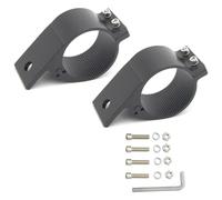 KMFCDAE Tube Clamp Mounting Bracket for 2.5 Inch Bull Bar Roof Rack Roll Cage Mounts LED Square Round Work Light & Light Bar (Adjustable Between 64-69mm/2.5-2.7inch)