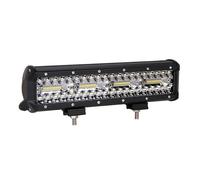 KMGDM 240W LED Light Rod 12 Inch for Nighttime Driving with Robust Aluminum Housing Offroads Adventures Camping Construction Site Light