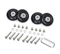 KMGDM 4PCS Practical Suitcase Replacement Wheels High Strength Quiet Spinner Rollers Convenient for Luggage