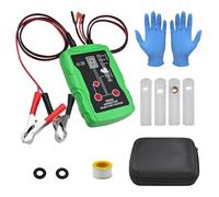 KMGDM Advanced Oil Injectors Diagnostic Tool with 8 Pulses Modes 4 Size Cleaning Adapter for Efficient Maintenance Oil Systems Cleaner