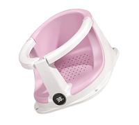 KMGDM Ergonomic Baby Bath Seat Shower Chair for 6+ Months with Nonslip Base and Full Protections for Secure Bath Time