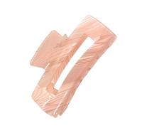 KMGDM French Stripe Candy Color Hair Claw Clip Large Size Hair Styling Accessories For Women Girl Strong Hold Comfortable Wear
