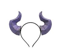 KMGDM Halloween Devil Horn Headband Adults, Role Play Costume Accessory, Cosplay Parties School Photo Booth Looks Festival Wear Devil Horn Headband Halloween Costume Accessory Cosplay Headpiece Party