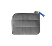 KMGDM Ladies Nylon Card Holder with Zippers Coin Purse Quilted Small Wallet Daily Essential Change Pocket for Everyday Use