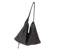 KMGDM Leopards Print Bag Large Capacity Spacious Nylon Bag for Women Lightweight Work Commute Travel Shopping Essential