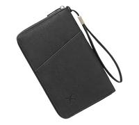 KMGDM Modern Passports Bag Family Travel Organiser with Blocker Passports Holder Card Slot Wallet Purse for Men and Women