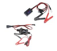 KMGDM Practical Car & Motorcycle Diagnostic Scanner Set Engine Light Reader for Voltage Testing & Brake Service Tool Applications Car Battery Tester