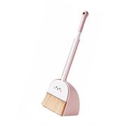 KMGDM Practical Kids Toy Set Small Brooms and Dustpan for Toddler Ages 3 to 6 Pretend Playing Housekeeping