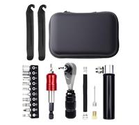 KMGDM Premium Riding Equipment Featuring Strengthened Aluminum Construction and Protective Case for Motorcycle Maintenance Road Bike Crisis Set