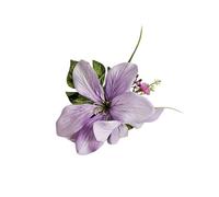 KMGDM Realistic Artificial Lilies Hair Clip Elegant Side Clip For WeddingS Parties Lightweight Floral Hairpin Accessory