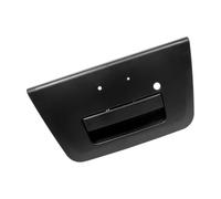 KMGDM Rear Gate Exterior Pull Handle, Black ABS Tailgate Replacement Trim for Daily Pickup Repair Jobs, Single Piece Liftgate Pull Trim Outer Gate Handle Rear Access Part Black
