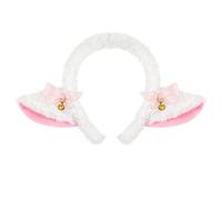 KMGDM Sheep Animal Costume Accessories Sheep Headband Sheep Tail Skirt Halloween Lamb Outfit for Women Girl Halloween Cosplay
