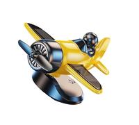 KMGDM Solar Power Rotating Planes Car Dashboard Decoration Automatic Not Battery Needed Easy Installation for Car