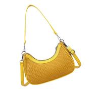 KMGDM Timeworn Elegant Shoulder Bag with Multiple Compartments PU Substance Ergonomic Design Perfect for or Casual Rambles Ergonomic Shoulder Bag