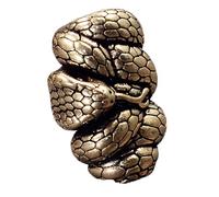 KMGDM Unique Snake Serpents Metal Beads Pendant for Paracord and Enthusiasts Jewelry Making Paracord Bead