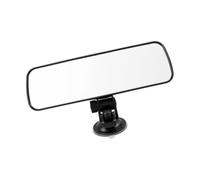 KMGDM Universals Replacement Inside Car Rear Viewer with Adjustable Joint, Suction Cup Mount and ABS Construction, Black 22 X 6 Cm Piece for Reverse View Aid Car Rear View Accessory Interior Viewer