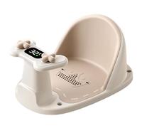 KMGDM Upgrades Baby Bath Seats with Adjustable Backrest Toddler Bath Chair with Suction Cup Stability for Infants 6 Months