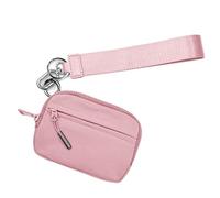 KMGDM Wear Resistant Nylon Simple Wallet Lightweight Coin Purse Compact Design Multiple Compartments Secure Zippers Card Holde