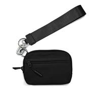 KMGDM Wear Resistant Nylon Simple Wallet Lightweight Coin Purse Compact Design Multiple Compartments Secure Zippers Card Holde