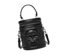 KMGDM Women's Hoboes Handbag Sterevunk Leather Shoulder Toted Purses with Zipper Casual Crossbody Bag with Removable Straps