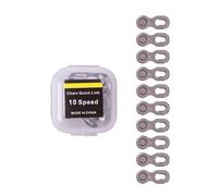 kmgfsd 10Pcs / set Stainless Steel Quick Releases Chain Repair Links for Mountain City Bikes 6/7 / 8/9 / 10/11 / 12 Speed Maintenance Bicycles Chain Fasteners