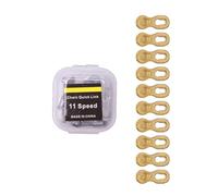 kmgfsd 10Pcs / set Stainless Steel Quick Releases Chain Repair Links for Mountain City Bikes 6/7 / 8/9 / 10/11 / 12 Speed Maintenance Bicycles Chain Fasteners