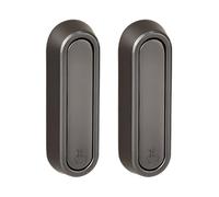 kmgfsd 2PCS Foldable Wall Hooks for Coats Towels Strong Aluminum Alloy Construction Flip Down Hook for Bedroom Bathroom Hallway Hat Hanger Hook Space Saving Home Storage(Light Grey)