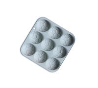 kmgfsd Easy Releases Silicone Football Shape Mold with 9 Cavities for Various Baking Needs Including Chocolate and Jellies Fondant Baking Tool