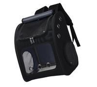 kmgfsd Easy to Carry Expandable Carrier Backpack with Reinforced Frame and Shoulder Strap for Simple Transport Thin Dog Carrier