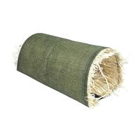 kmgfsd Interaction Hideouts Tunnel Toy for Small Animal with Natural Grass Filled Rabbits Shelter House Hideaways Cave Activity Toy Decorative Pet Tunnel