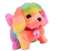 kmgfsd Interactive Electronic Plush Dog Comfort Toy with Natural Sounds and Life Like Movement for Toddler Indoor Entertainment Automatic Moving Dog Toy
