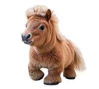 kmgfsd Interactively Electric Ponies Plush Toy Auto Movement and Sound for Children Entertainment and Emotional Development Safe Toy