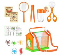 kmgfsd Kids Exploration Set for Little Adventurers Includes Observation Box Handy Scooper Gogga Catcher and Butterfly Net Kids Exploration Set